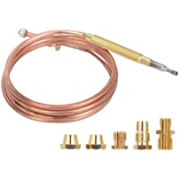 Termopares- estufa de gas Adaptadores de kit de reemplazo de chimenea de termopar universal para cocina de inducción…